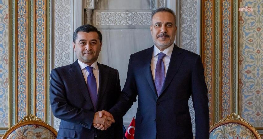 Dışişleri Bakanı Hakan Fidan, Özbekistan Dışişleri Bakanı Bahtiyor Saidov ile