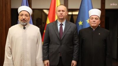 Diyanet İşleri Başkanı Safi Arpaguş, Kuzey Makedonya’da üst düzey temaslarda