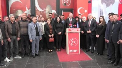 MHP Diyarbakır İl Başkanı Miktat Arslan, Diyarbakır’da yaklaşık 500 kişinin
