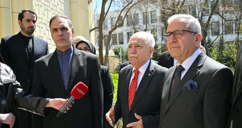 Vatan Partisi Genel Başkanı Doğu Perinçek, "İran İslam Cumhuriyeti Devleti'nin,