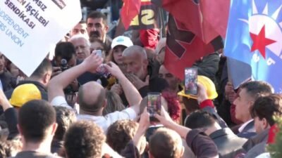 Doruk Madencilik'te çalışan Bağımsız Maden İş Sendikası üyesi işçiler, açlık