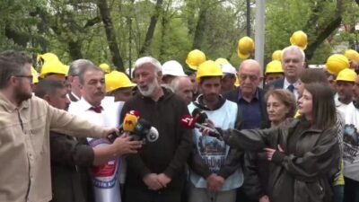 Eskişehir'de faaliyet gösteren Doruk Madencilikte çalışan işçilerin, ücret ve tazminatlarının