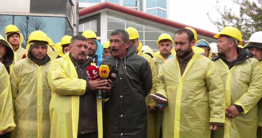 Eskişehir'de faaliyet gösteren Doruk Madencilik'te çalışan Bağımsız Maden İş Sendikası