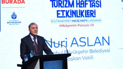 İBB Başkanvekili Nuri Aslan, Turizm Haftası açılışı töreni ve İstanbul’un