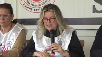 Edirne Tabip Odası Başkanı Sibel Pekdemir, Sağlıkta Şiddete Karşı Mücadele