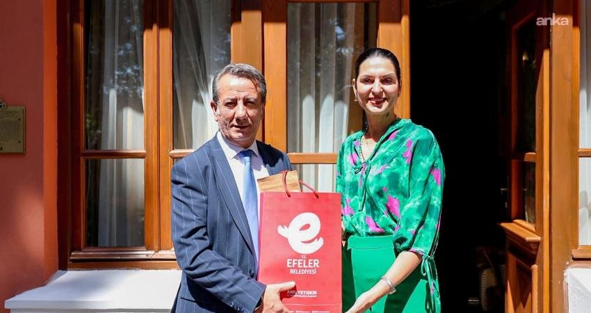 Efeler Belediye Başkanı Anıl Yetişkin, Kosta Rika First Lady’si Signe Zeikate
