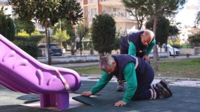 Efeler Belediyesi Park ve Bahçeler Müdürlüğü, çocukların güvenliği ve vatandaşların