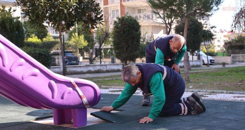 Efeler Belediyesi’nden yeşil seferberlik: Üç ayda 10 park yenilendi Efeler Belediyesi Park ve Bahçeler Müdürlüğü, çocukların güvenliği ve vatandaşların