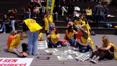 Eğitim Sen Eskişehir Şubesi, Şanlıurfa ve Kahramanmaraş’taki okul saldırılarını protesto