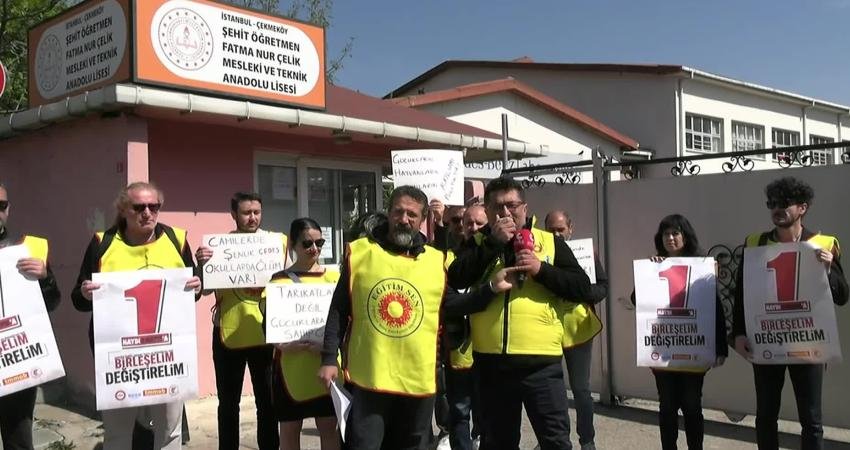 Eğitim - Sen "Şiddetsiz Okul Deklarasyonu"nu, öğretmen Fatma Nur Çelik'in