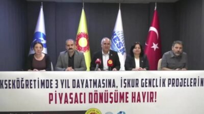 Eğitim Sen Genel Başkanı Irmak: “Lisans eğitiminin üç yıla düşürülmesi girişimi, yükseköğretimin yapısal sorunlarına çözüm sunmamakta, tam tersine derinleştirmektedir” Eğitim ve Bilim Emekçileri Sendikası (Eğitim Sen) Genel Başkanı Kemal