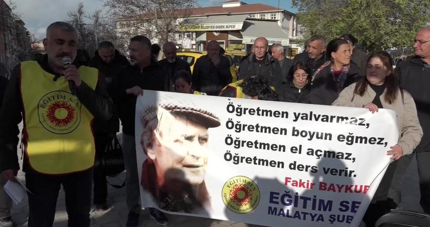 Eğitim Sen’den ‘Milli Eğitim Akademisi’ne tepki: Bu bir eğitim modeli değil, siyasal müdahaledir Eğitim Sen Malatya Şubesi, Milli Eğitim Bakanlığı tarafından hayata geçirilen