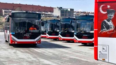 EGO Genel Müdürlüğü’nün öz kaynakları ile alınan 16 adet dizel