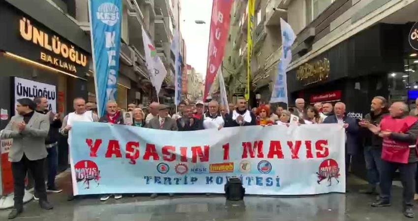 TÜRK-İŞ, DİSK, KESK, TMMOB, TTB ve Birleşik Kamu-İş, 1 Mayıs