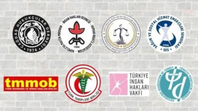 Türk Tabipleri Birliği ve İnsan Hakları Derneği’nin de aralarında bulunduğu
