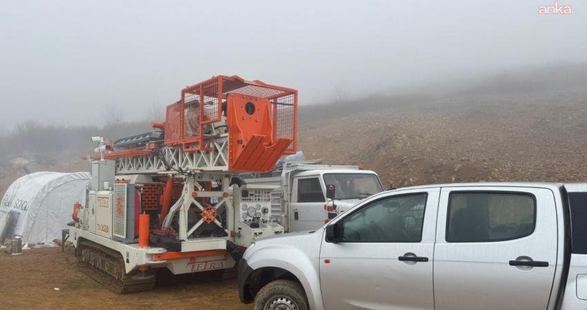 Emek Partisi Ordu İl Başkanı Yasin Uzun, Korgan Yaylası'ndaki maden