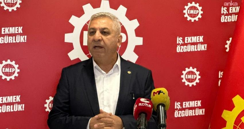 EMEP Genel Başkanı Seyit Aslan, Emeklilikte Adalet Derneği'nin (EMADDER) bugün