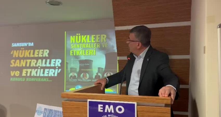 Elektrik Mühendisleri Odası (EMO) Samsun Şube Başkanı Adnan Korkmaz, Rusya