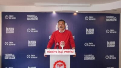 Türkiye İşçi Partisi Genel Başkanı Erkan Baş, Doruk Madencilik işçilerinin direnişinin