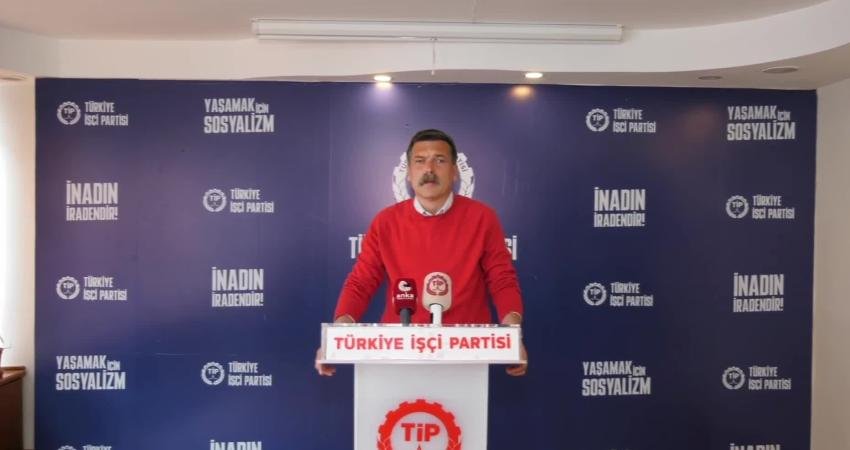 Türkiye İşçi Partisi Genel Başkanı Erkan Baş, Doruk Madencilik işçilerinin direnişinin