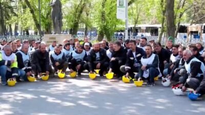 Türkiye İşçi Partisi (TİP) Genel Başkanı Erkan Baş, madencilerin grevine