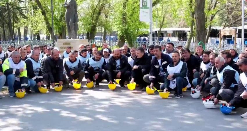 Türkiye İşçi Partisi (TİP) Genel Başkanı Erkan Baş, madencilerin grevine