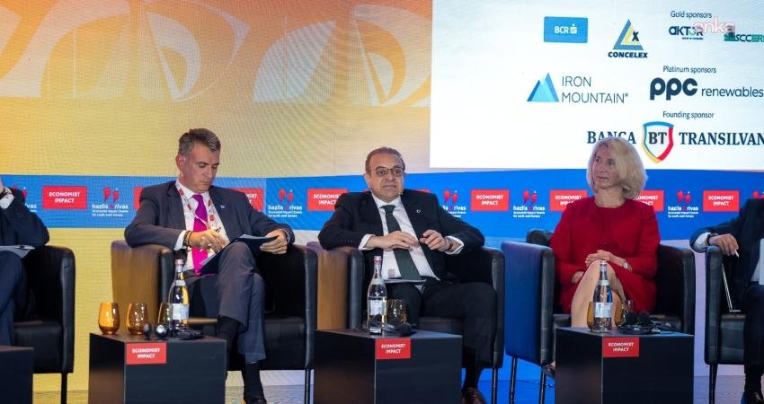 Eski AB Bakanı Egemen Bağış, Romanya’nın başkenti Bükreş’te düzenlenen ve