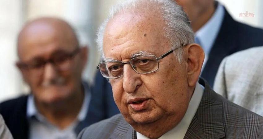 Eski Türkiye Büyük Millet Meclisi (TBMM) Başkanı Hüsamettin Cindoruk, tedavi