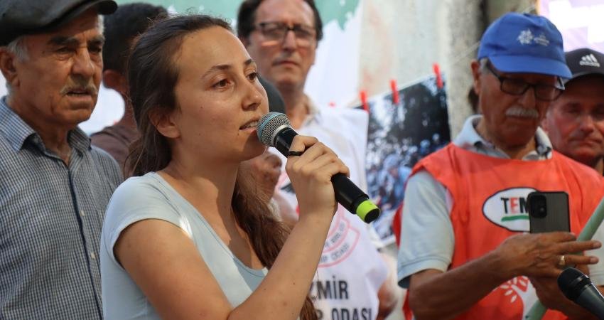 Esra Işık 27 Nisan’da hakim karşısına çıkacak Muğla’nın Milas ilçesinde Akbelen Ormanı çevresindeki tarım arazilerinin acele kamulaştırma
