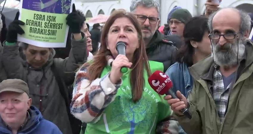 Muğla Milas'taki Akbelen çevre eylemlerinin simge isimlerinden Esra Işık'ın tutuklanması