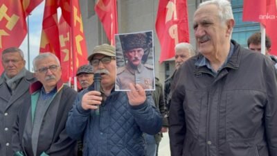 Ev hapsindeyken "Cumhurbaşkanına hakaret" iddiasıyla gözaltına alınan HKP Genel Başkanı