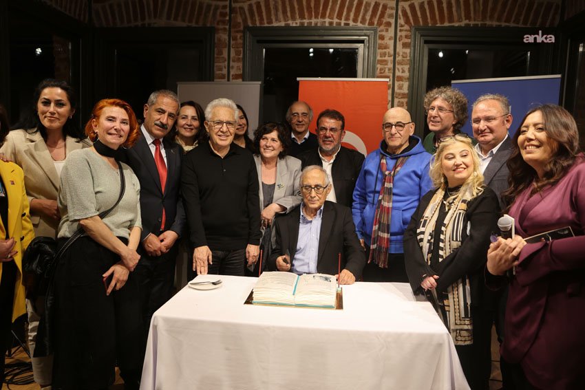 Usta şair Ataol Behramoğlu’nun 84'üncü yaş günü, Büyükada Taş Mektep’te