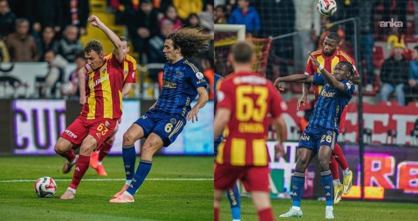 Trendyol Süper Lig'in 29. haftasında Fenerbahçe deplasmanda karşılaştığı Kayserispor'u 4-0