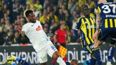 Fenerbahçe, Süper Lig’in 30. haftasında Rizespor ile 2-2 berabere kaldı
