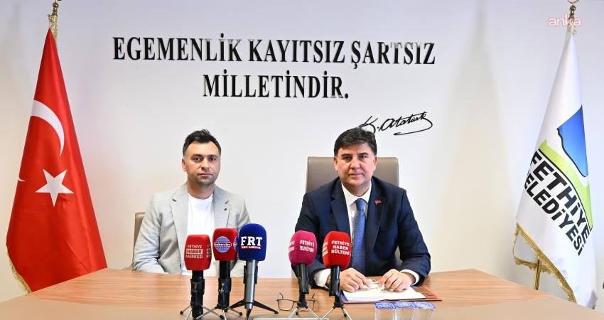 Fethiye Belediye Başkanı Alim Karaca, DMD hastası Yusuf Eymen'in tedavisi