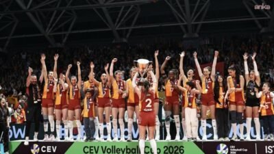 Galatasaray Daikin, CEV Cup finali ilk maçında 3-2 mağlup ettiği