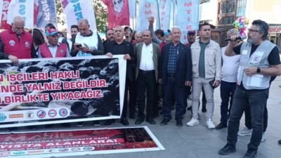Gaziantep’te sendikalar ve meslek örgütleri, 1 Mayıs öncesi yaptıkları basın