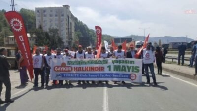 Gıda-İş Genel Başkanı Olcay Ozak: 150 işçiye kadro açıklaması ÇAYKUR işçilerine haksızlıktır DİSK/Gıda-İş Genel Başkanı Olcay Ozak, AK Parti Rize İl Başkanı