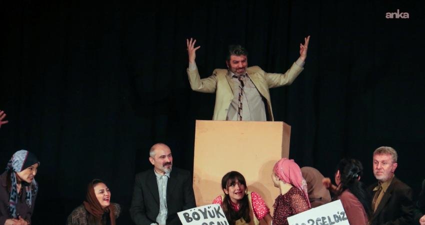 Giresun Belediyesi Şehir Tiyatrosu, turne kapsamında Uluslararası Mesir Tiyatro Festivali’nde sahne