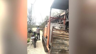 Giresun’un Tirebolu ilçesine bağlı Sekü Köyü'nde, Alagöz Maden şirketinin sondaj