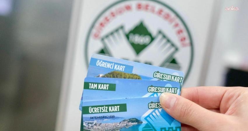 Giresun Belediyesi, şehir içi toplu taşıma hizmetleri kapsamında belediye otobüslerinde