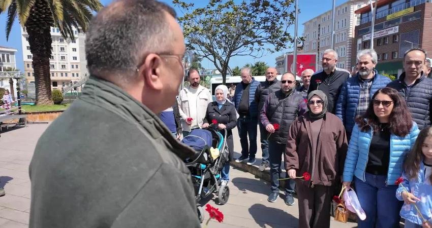 Kahramanmaraş ve Şanlıurfa’daki saldırıların ardından Giresun’da sokağa çıkan eğitim sendikaları,