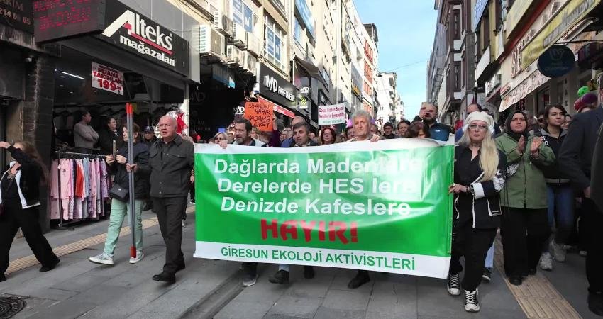 Giresun’da artan madencilik faaliyetleri ile çok sayıda köyü tehdit eden