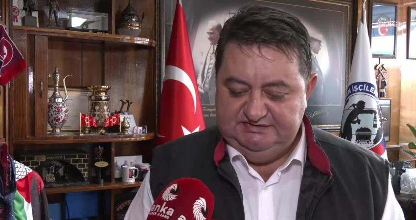 Genel Maden İşçileri Sendikası (GMİS) Yönetim Kurulu'ndan, Eskişehir'in Mihalıççık ilçesinde