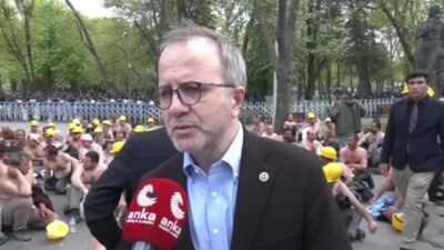 CHP Ankara Milletvekili Okan Konuralp, Bağımsız Maden İş Başkanı Gökay Çakır