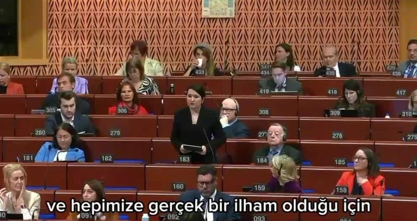 CHP Genel Başkan Yardımcısı Gökçe Gökçen, Avrupa Konseyi Parlamenter Meclisi