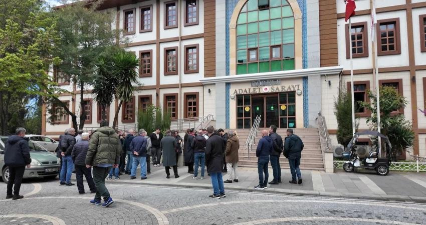 Görevden uzaklaştırılan Görele Belediye Başkanı Hasbi Dede’nin yargılandığı davanın ikinci