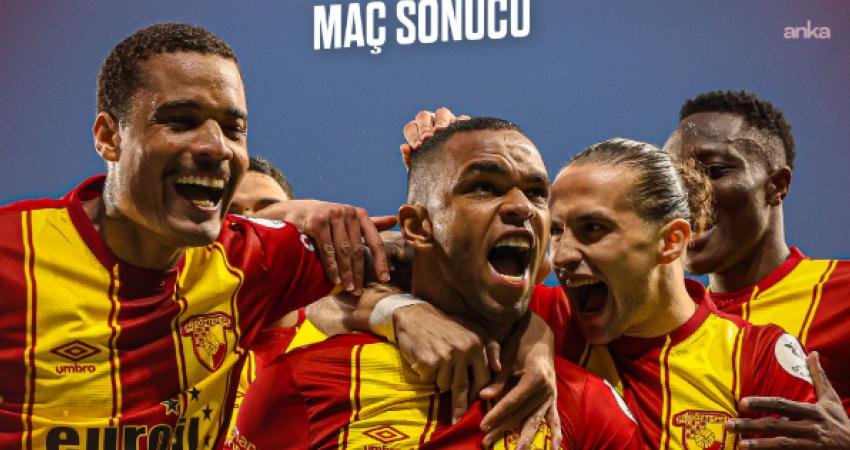 Trendyol Süper Lig'in 31. haftasında Göztepe, sahasında Hesap.com Antalyaspor'u 2-0