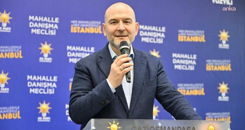Eski İçişleri Bakanı ve AK Parti İstanbul Milletvekili Süleyman Soylu,