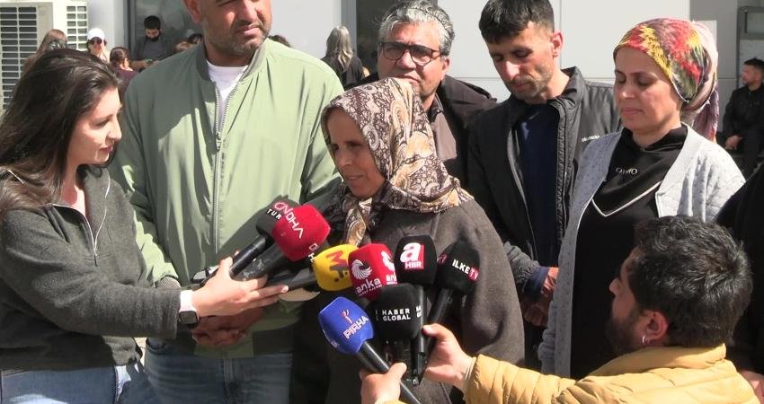 Gülistan Doku’nun annesi Bedriye Doku, Tunceli Adliyesi önünde yaptığı açıklamada,